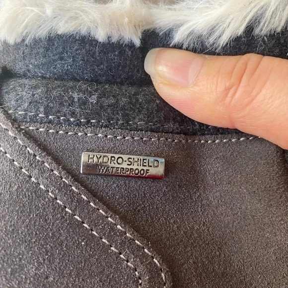 Rockport Works Opened Box Genuine Leather Upper Steel Toes Shoes Women Size 6M - Picture 4 of 5